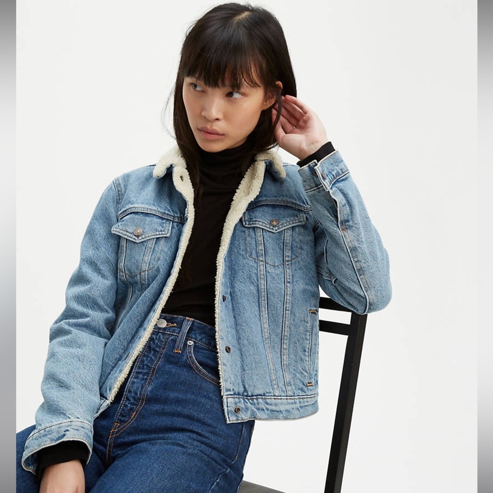 Levi Original Sherpa Trucker Jacket